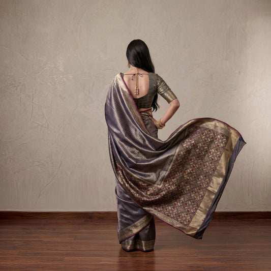 MODERN HEIRLOOM PURE BANARASI SAREE