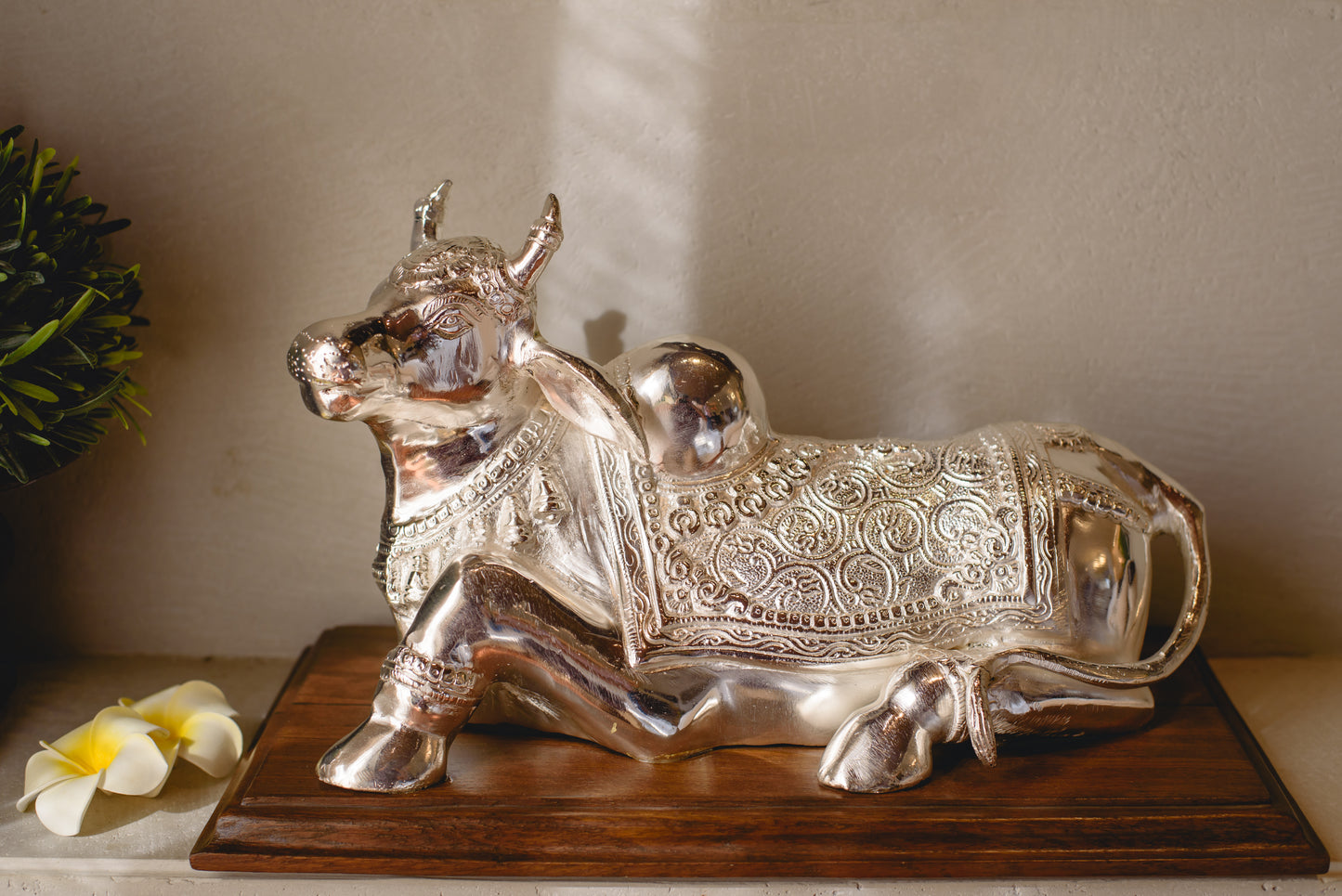 LIMITED EDITION: SILVER PLATED NANDI (LARGE)