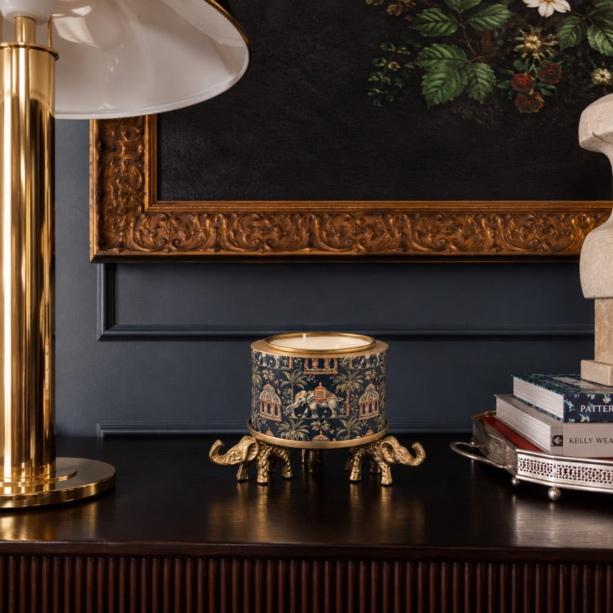 RAJVILLAS CANDLE 2.0 WITH ELEPHANT STAND