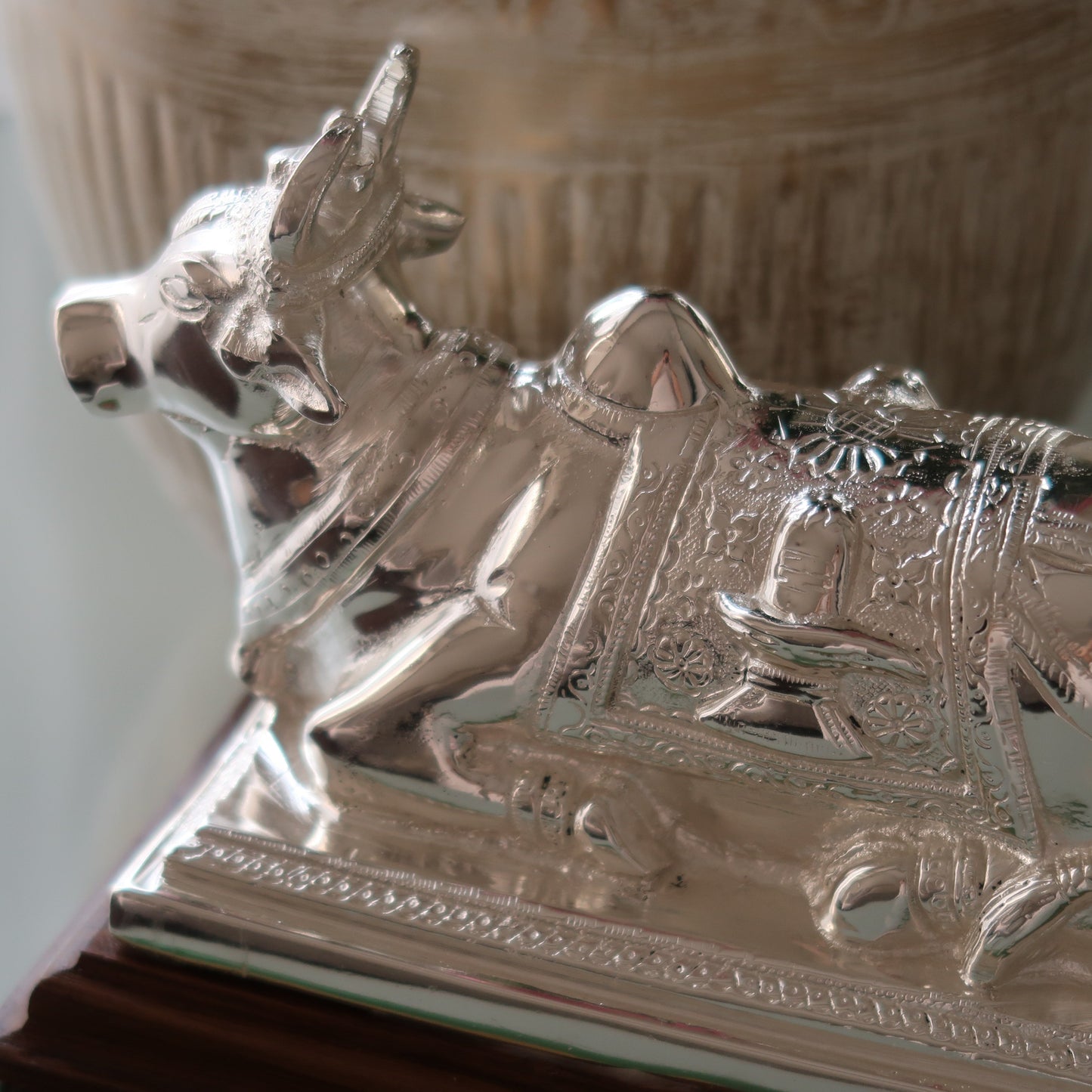 SMALL NANDI (SILVER PLATED)