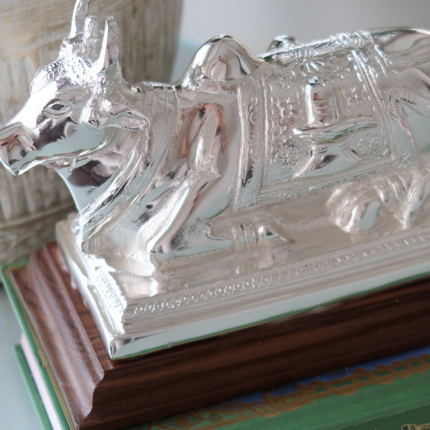 SMALL NANDI (SILVER PLATED)