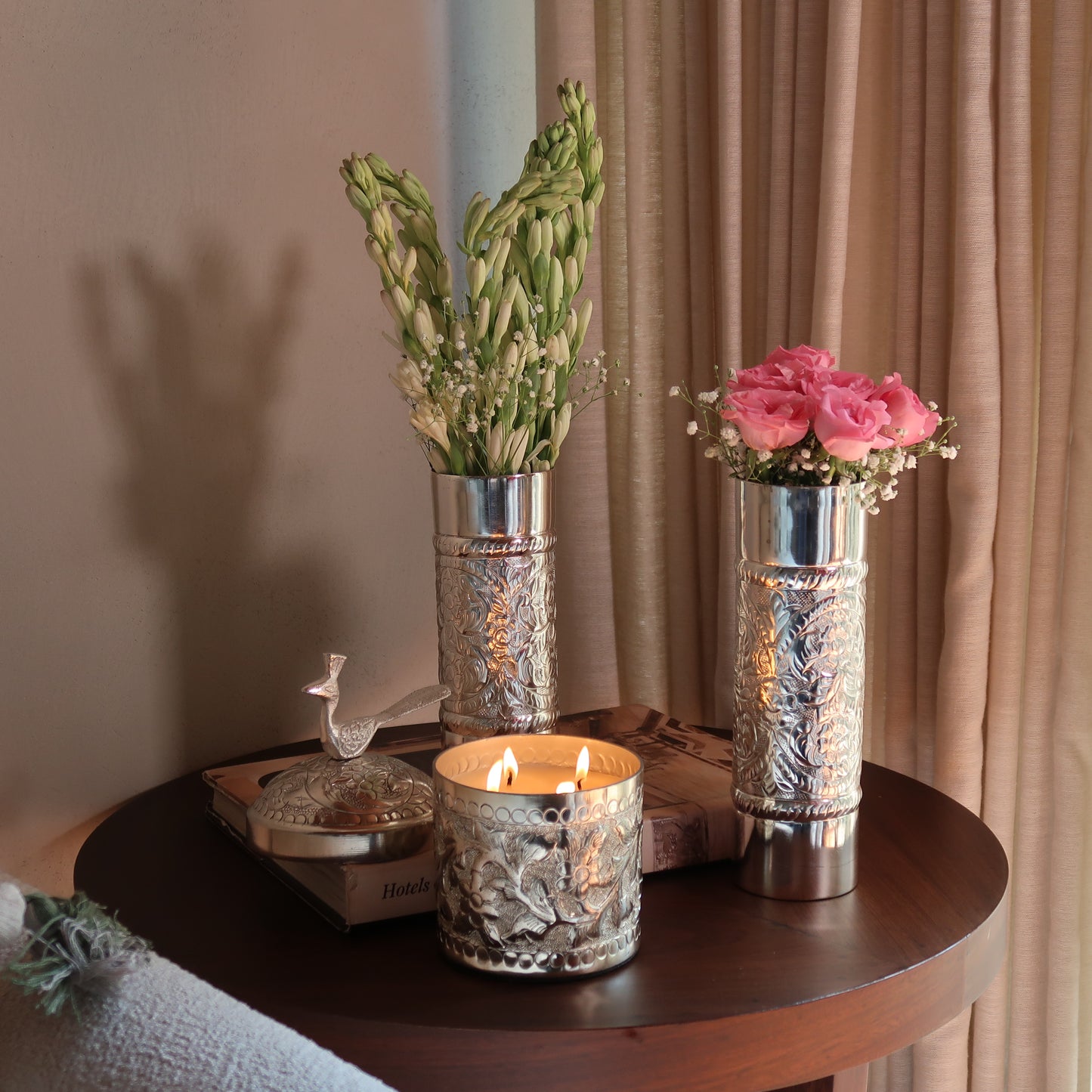 PEACOCK CANDLE