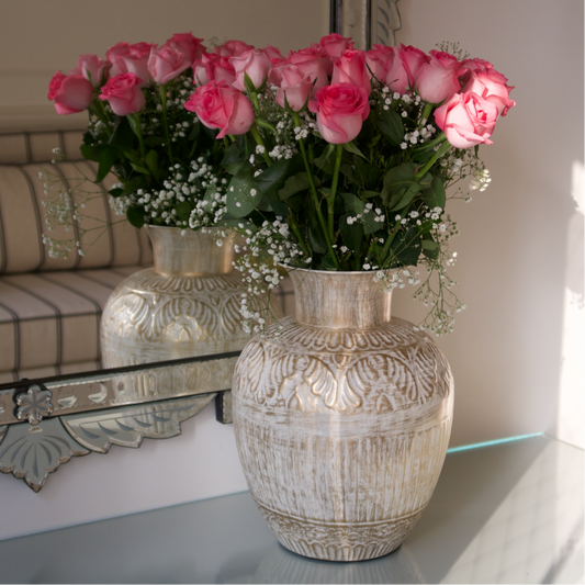 JODHPUR VASE (DISTRESSED)