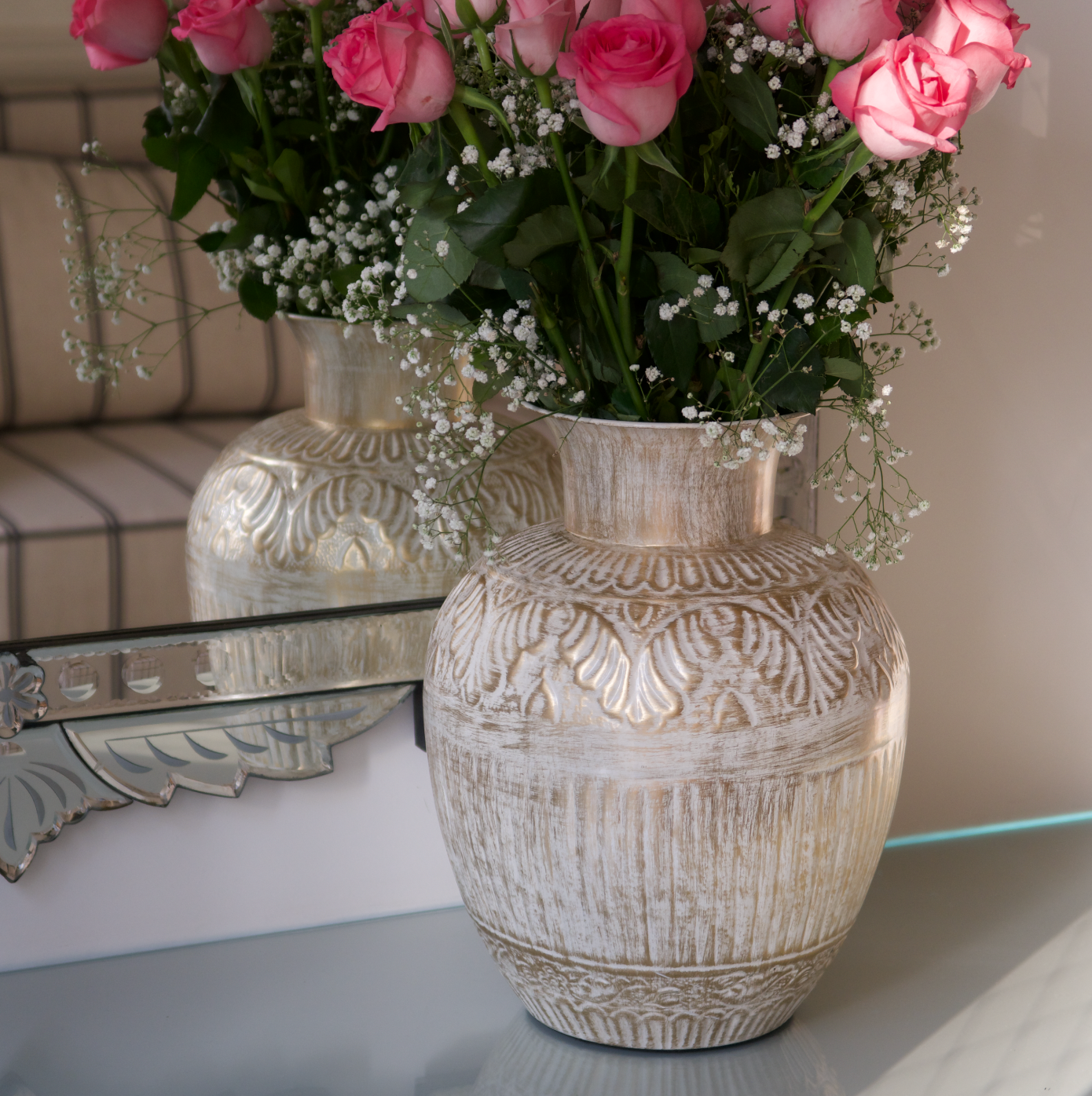 JODHPUR VASE (DISTRESSED)
