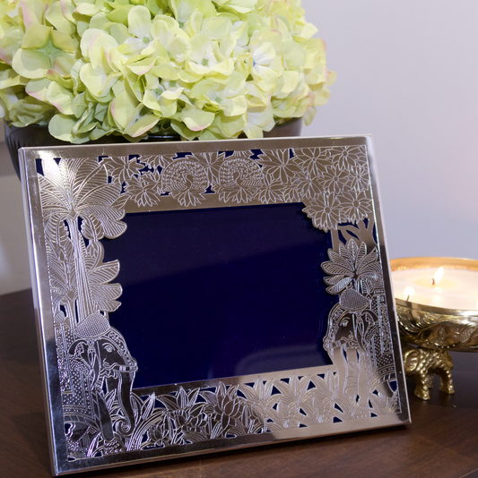 ELEPHANT CUTWORK PHOTO FRAME