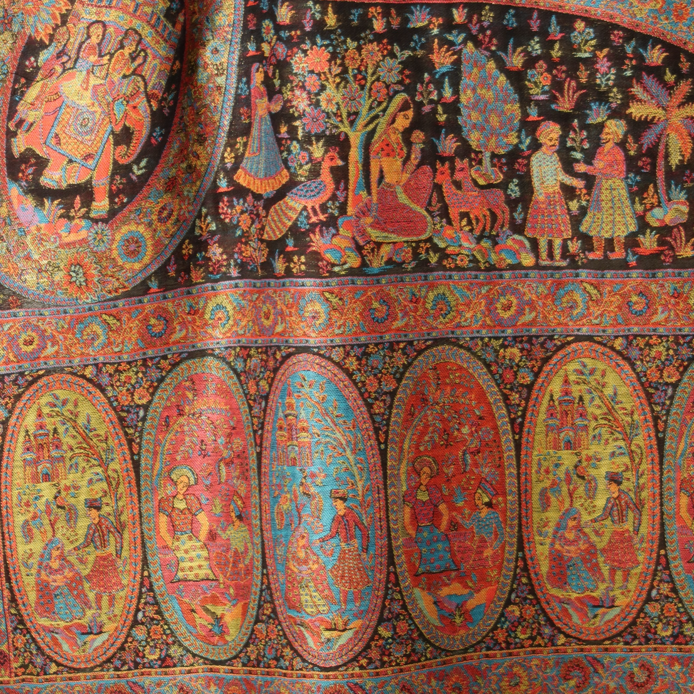 SHEESH MAHAL SHAWL | WOOL