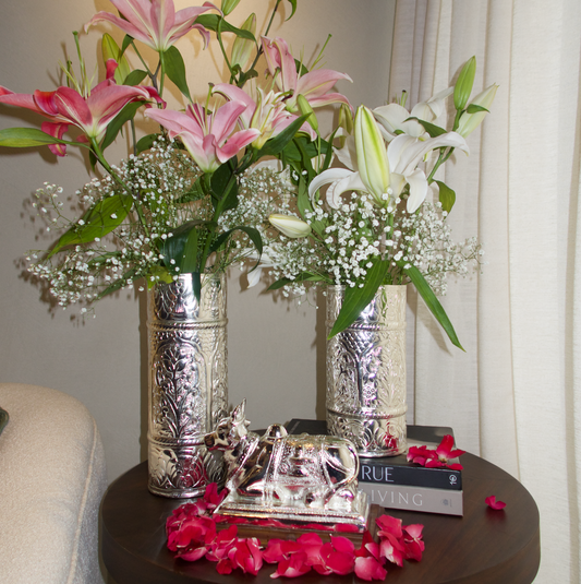 TANJORE VASE (SET OF 2)