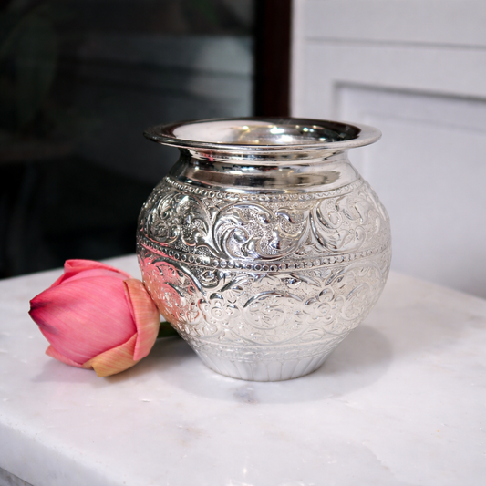 SILVER-PLATED KALASH