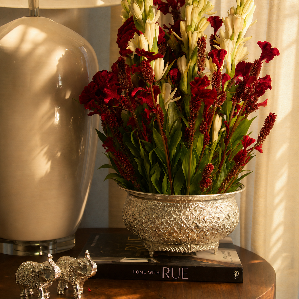 CHARBAGH SILVER VASE