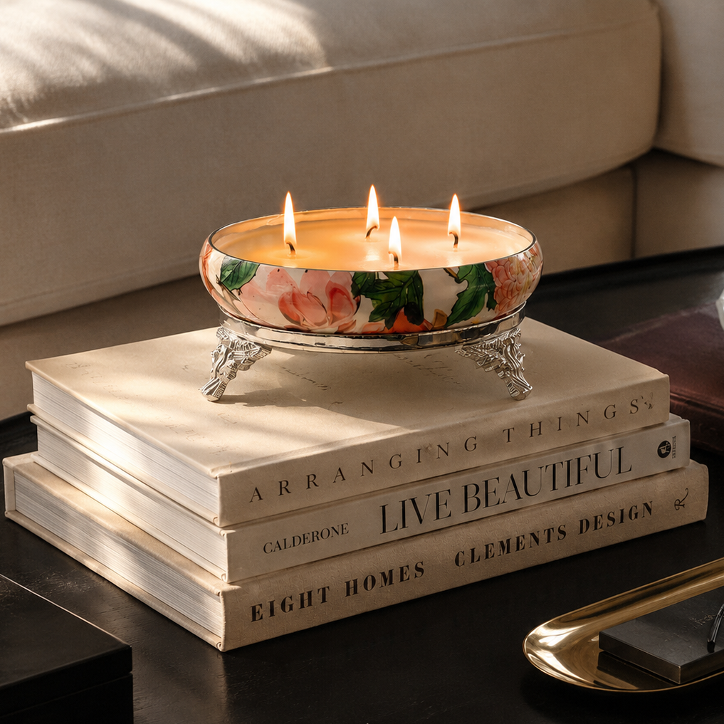 GULAAB CANDLE URLI (6.5") (WITH STAND) (PRE-ORDER: SHIPS 7th AUGUST)