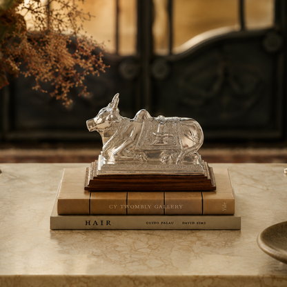 SMALL NANDI (SILVER PLATED)