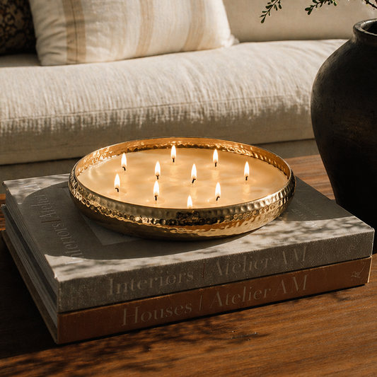 CLASSIC CANDLE URLI GOLD (12")