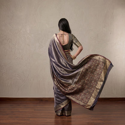 MODERN HEIRLOOM PURE BANARASI SAREE