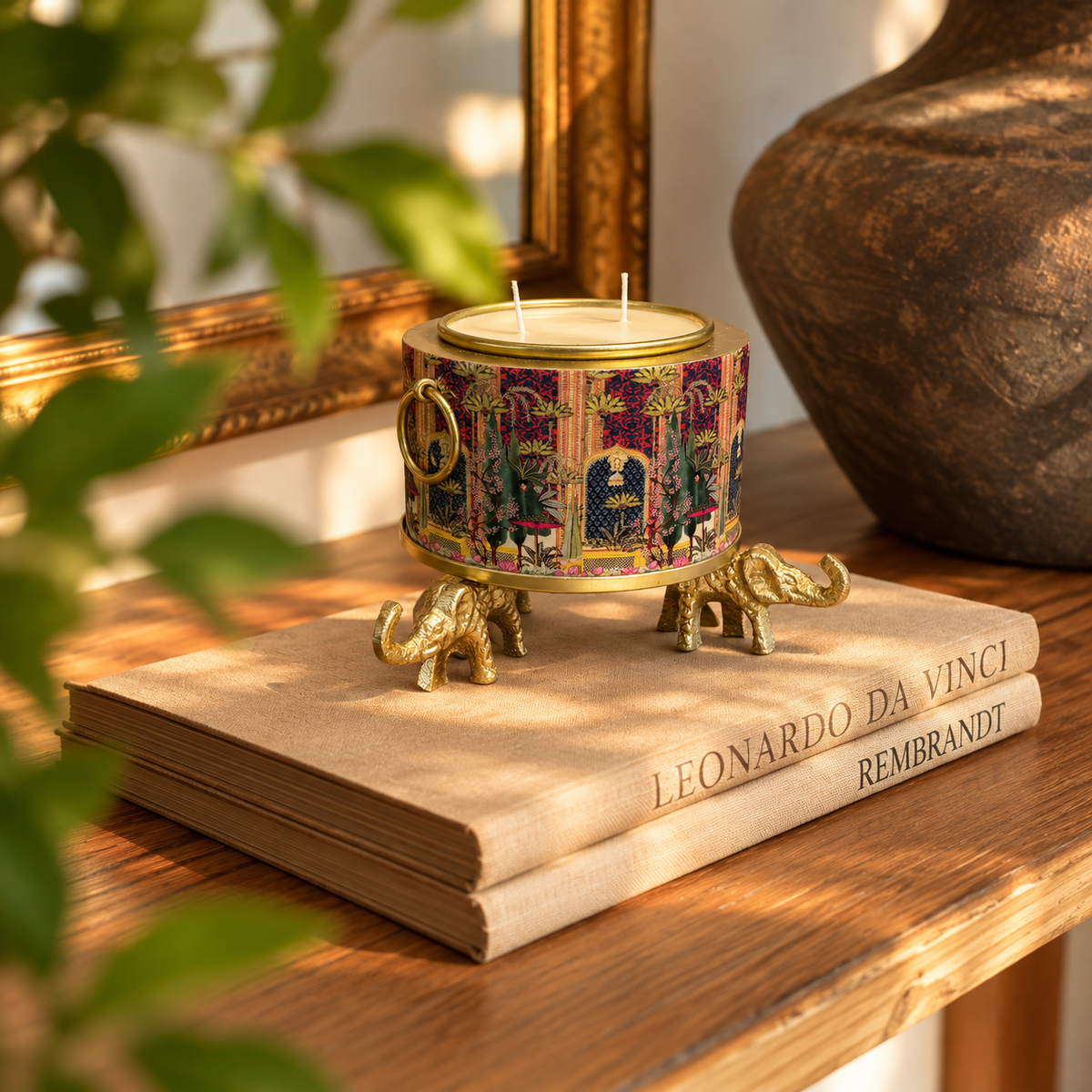 MEHFIL CANDLE 2.0 WITH ELEPHANT STAND