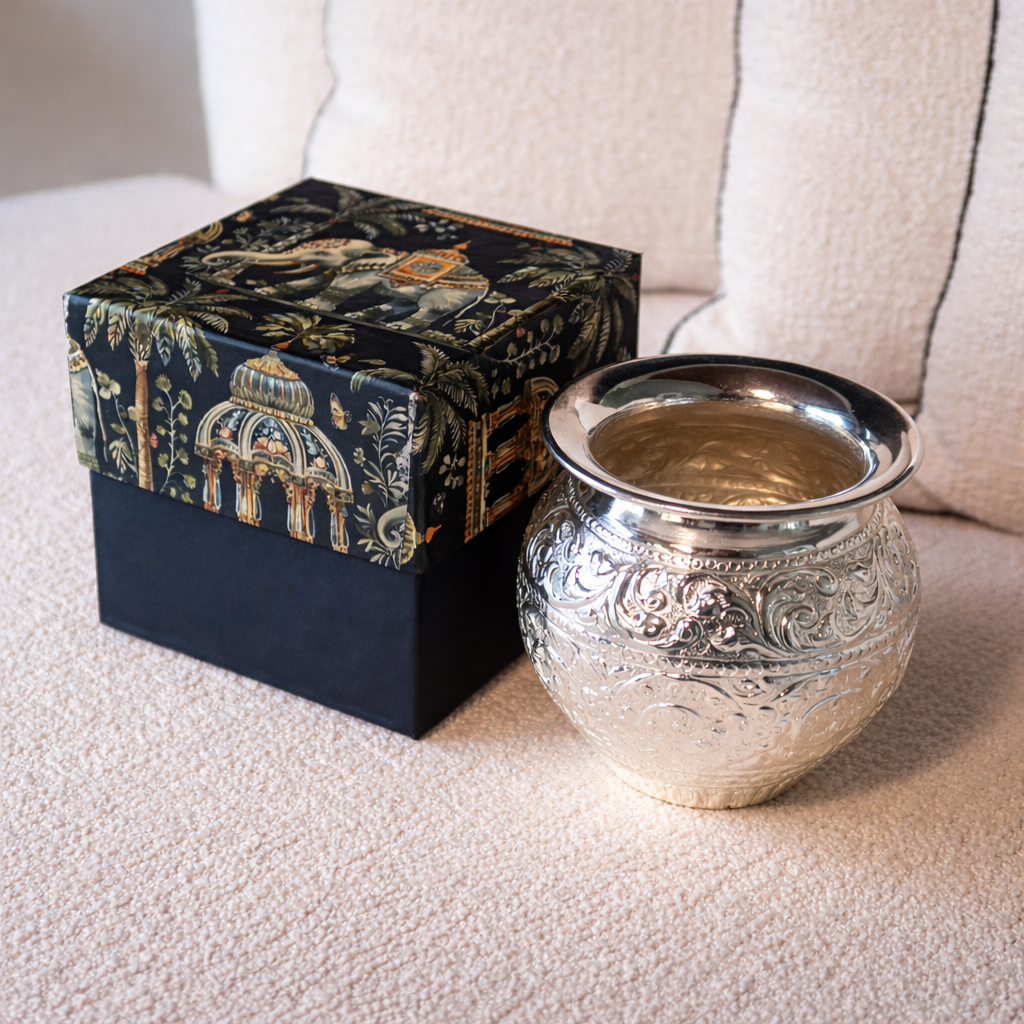 SILVER-PLATED KALASH