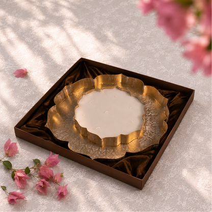 DOUBLE LOTUS CANDLE URLI