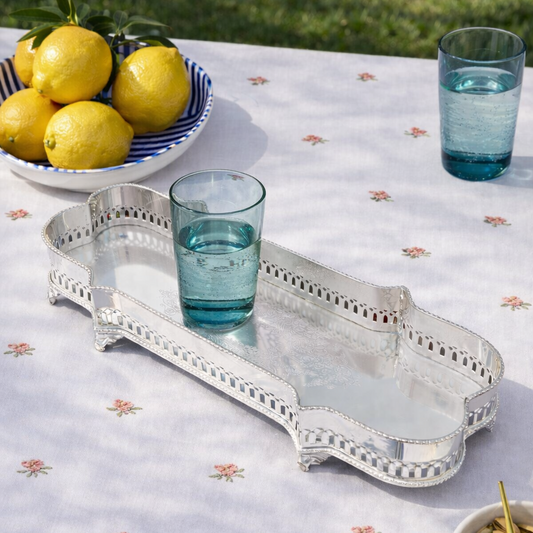 JASMINE TRAY (SILVER PLATED)