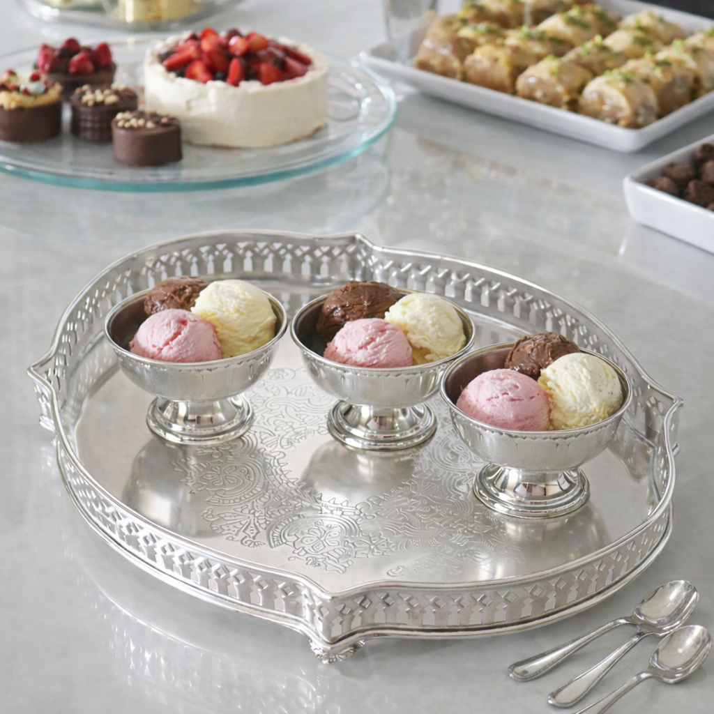 TARA TRAY (SILVER PLATED)