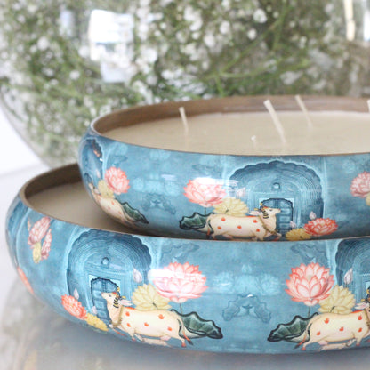 PICHWAI CANDLE URLI (8")
