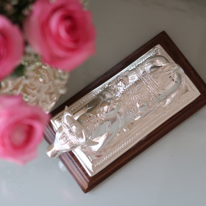 SMALL NANDI (SILVER PLATED)