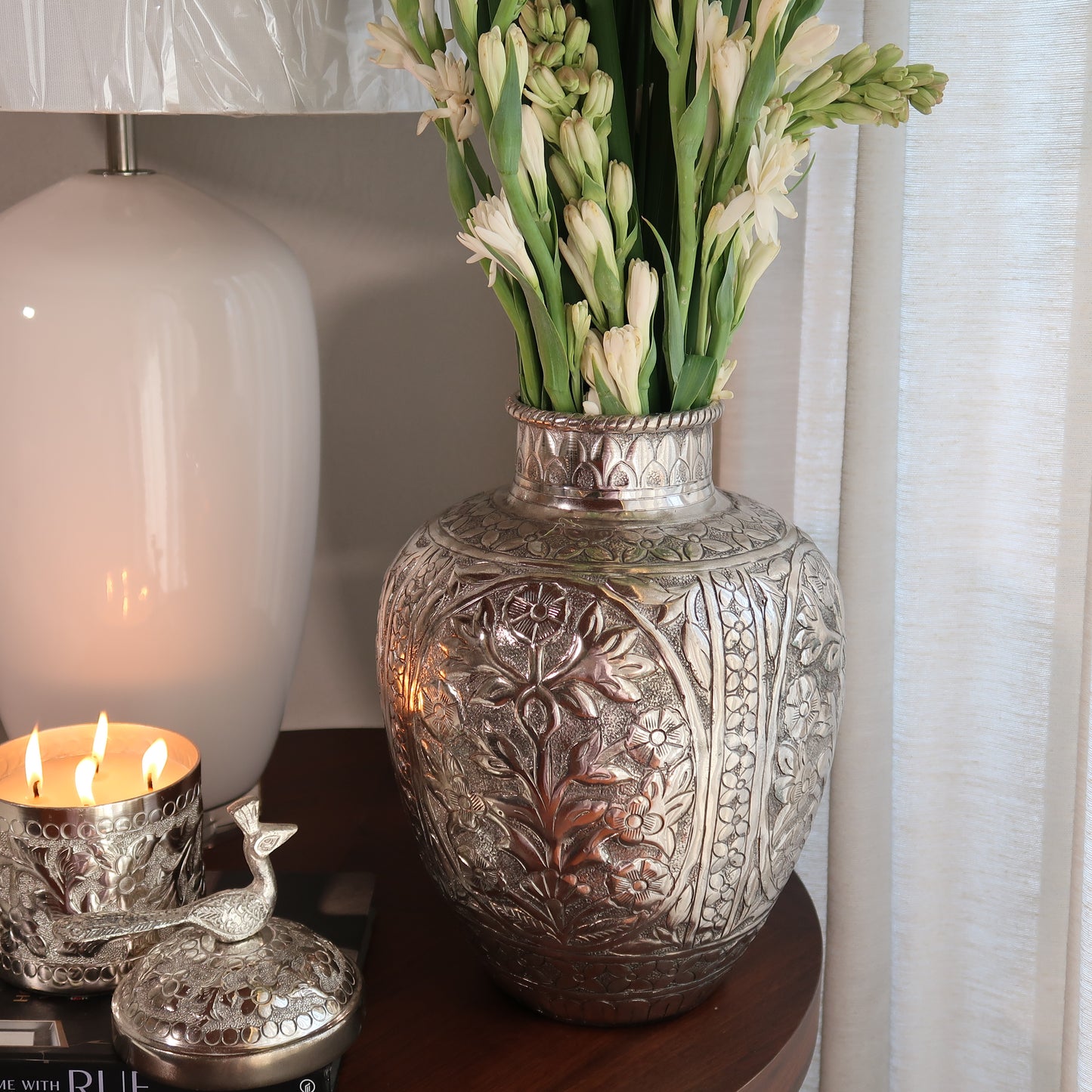 JAIPUR ROSE ANTIQUE VASE (PREORDER: SHIPS 15TH JULY)