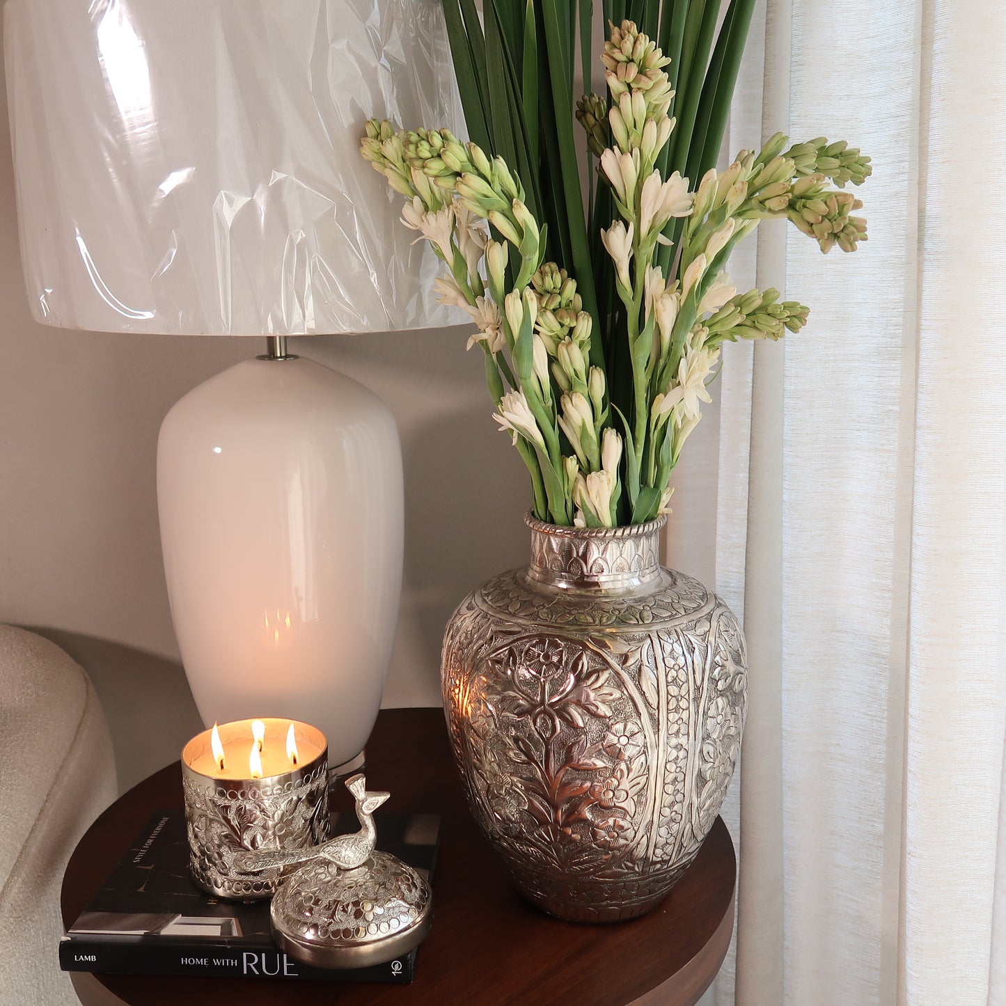 JAIPUR ROSE ANTIQUE VASE (PREORDER: SHIPS 15TH JULY)