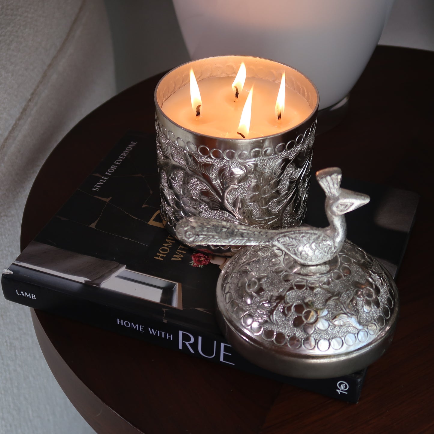 PEACOCK CANDLE