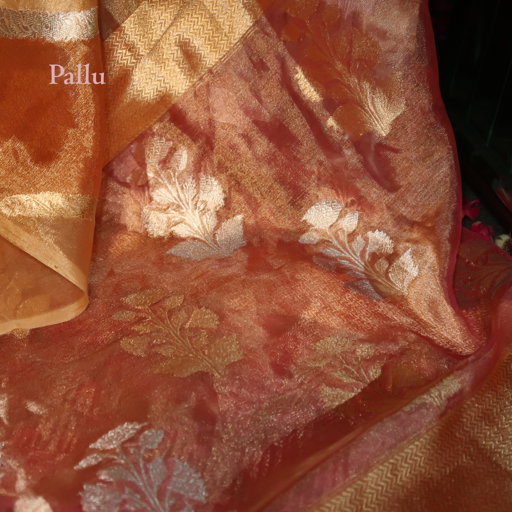 INAARA SOFT TISSUE-SILK SAREE