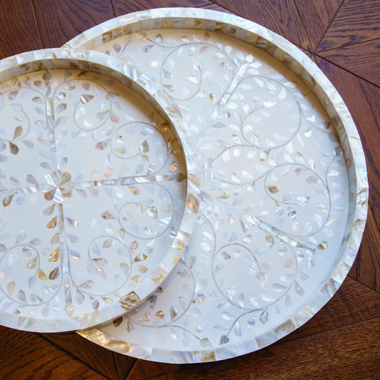 MOTHER OF PEARL INLAY TRAY