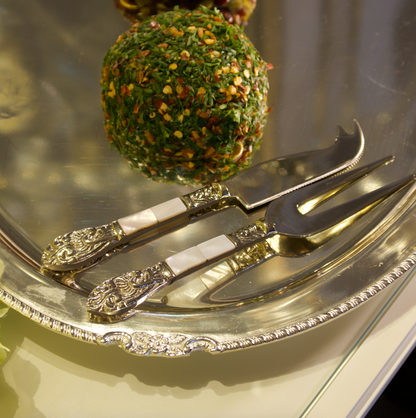 MOTHER OF PEARL CHEESE KNIVES