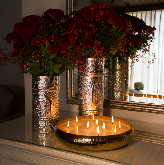 CLASSIC CANDLE URLI GOLD (12")