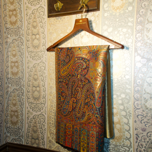 LIQUID GOLD: MEHR SHAWL (BLACK)