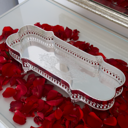 JASMINE TRAY (SILVER PLATED)