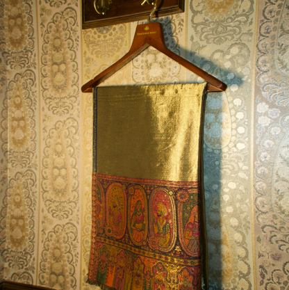 LIQUID GOLD: PERSIA SHAWL (BLACK)