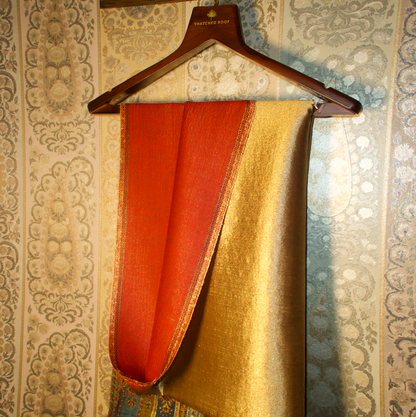 LIQUID GOLD: PERSIA SHAWL (ROYAL RED)