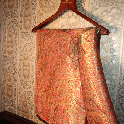LIQUID GOLD: MEHR SHAWL (GREEN)
