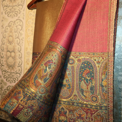 LIQUID GOLD: PERSIA SHAWL (RANI PINK)