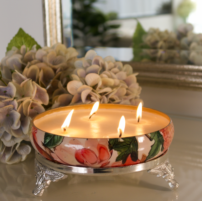 GULAAB CANDLE URLI (8") (WITH STAND)