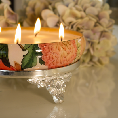 GULAAB CANDLE URLI (8") (WITH STAND)