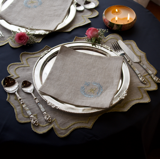 CUTWORK TABLE MATS (SET OF 6)