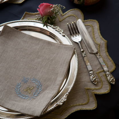 BEE TABLE NAPKINS (SET OF 6)