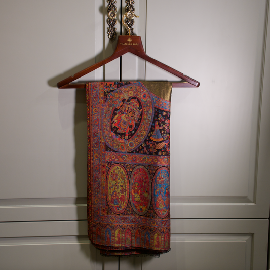 SHEESH MAHAL SHAWL | WOOL