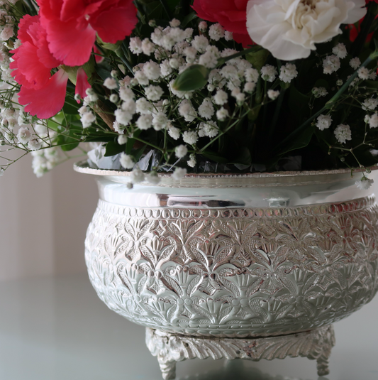 CHARBAGH SILVER-PLATED URLI