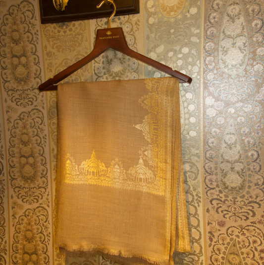 RAM MANDIR SHAWL (BEIGE)