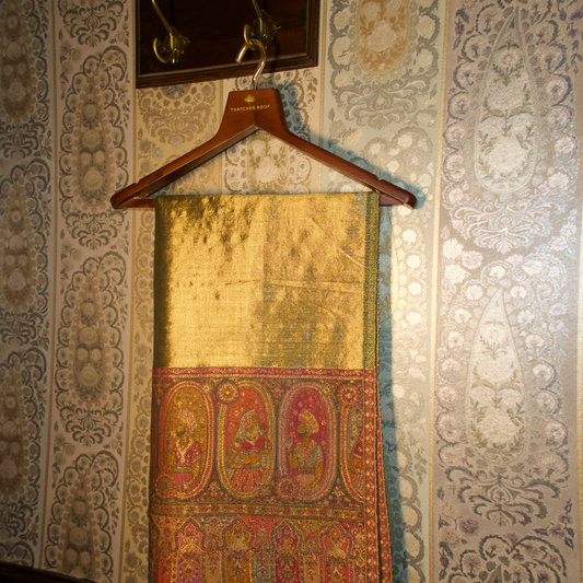 LIQUID GOLD: PERSIA SHAWL (GREEN)