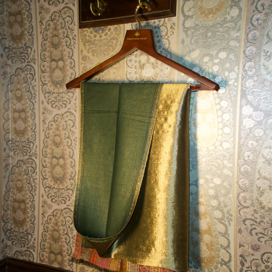 LIQUID GOLD: PERSIA SHAWL (GREEN)