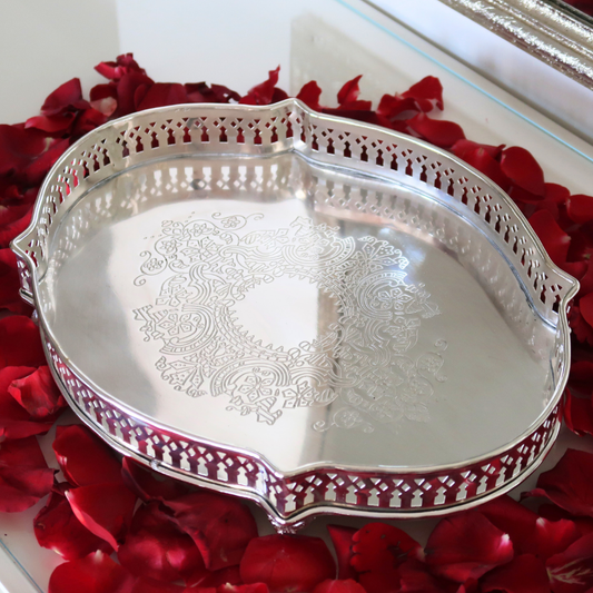 TARA TRAY (SILVER PLATED)