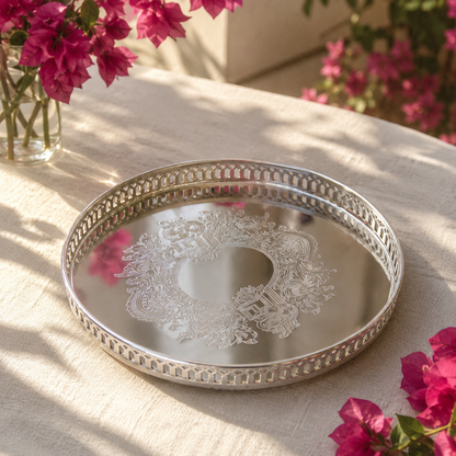 ZOYA SILVER TRAY
