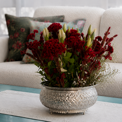 CHARBAGH SILVER VASE