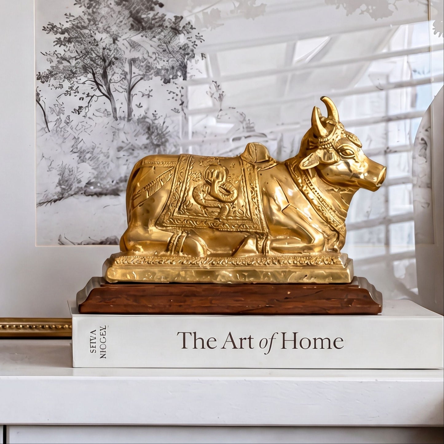 SMALL NANDI (BRASS)